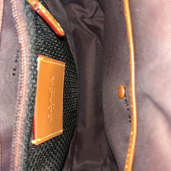 Coach Black Leather Backpack - Picture 12 of 14